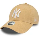 cap-zaobljena-beige-adjustable-strap-9forty-jersey-new-york-yankees-mlb-new-era