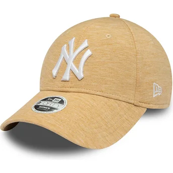Cap zaobljena beige adjustable strap 9FORTY Jersey New York Yankees MLB New Era