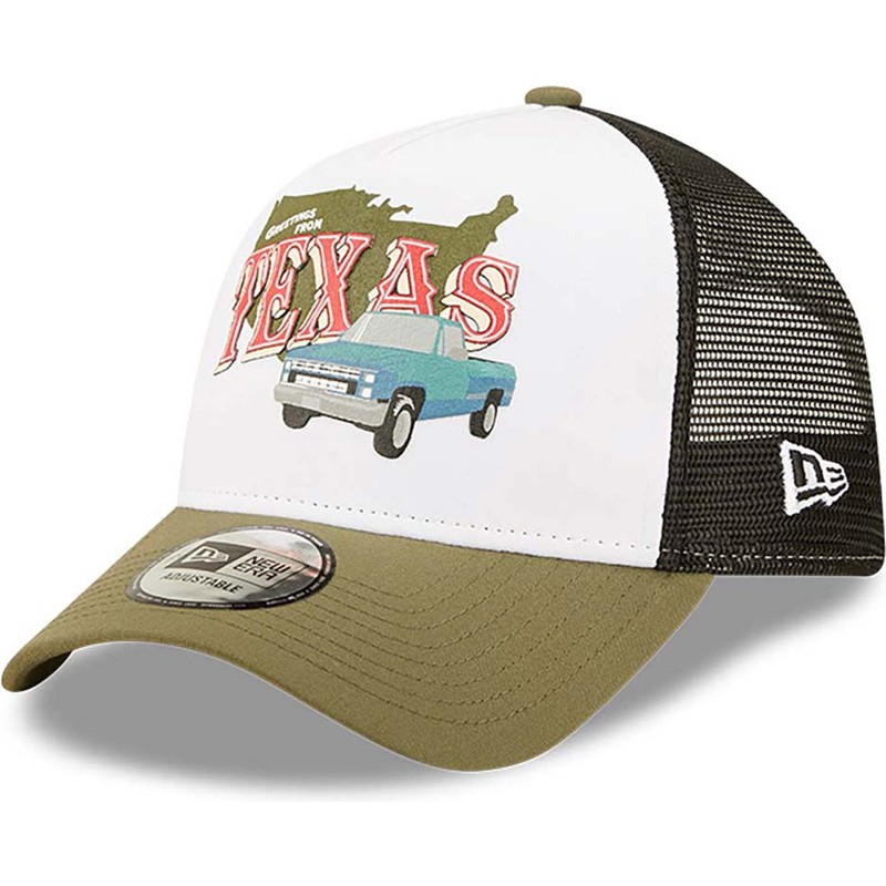 new-era-texas-a-frame-us-state-wordmark-green-white-and-black-trucker-hat