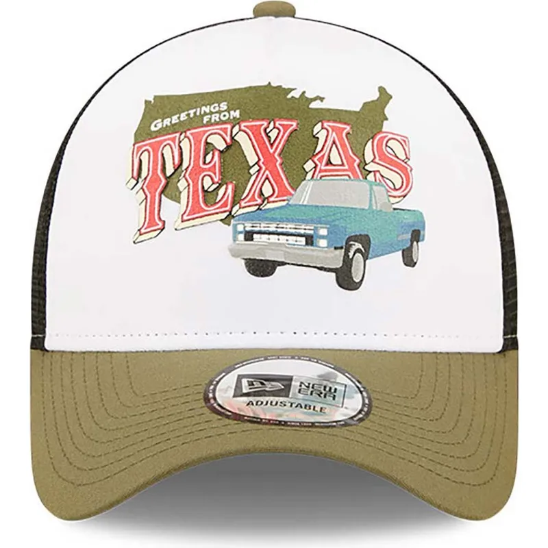 kapa-zaobljena-zelena-snapback-texas-a-frame-us-state-wordmark-new-era