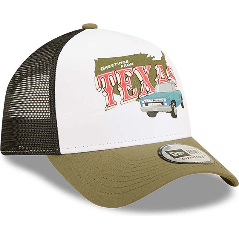 new-era-texas-a-frame-us-state-wordmark-green-white-and-black-trucker-hat