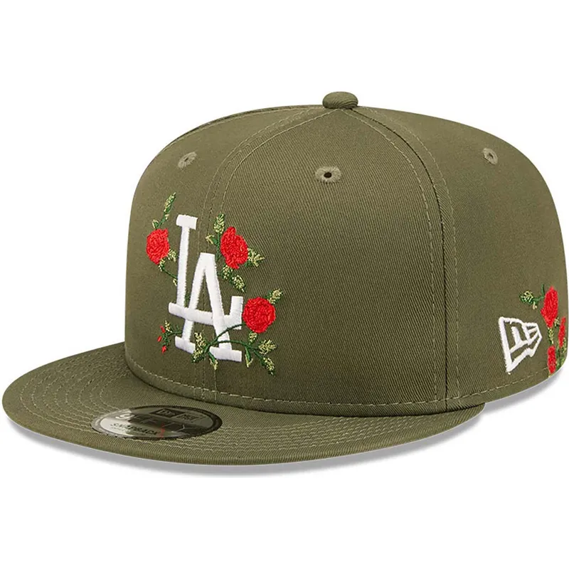 kapa-ravna-zelena-snapback-9fifty-flower-los-angeles-dodgers-mlb-new-era