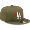 kapa-ravna-zelena-snapback-9fifty-flower-los-angeles-dodgers-mlb-new-era