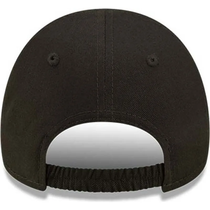 cap-zaobljena-black-adjustable-strap-za-djecu-pequeno-9forty-league-essential-new-york-yankees-mlb-new-era