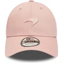 kapa-zaobljena-ruzicasta-podesiv-9forty-seasonal-mclaren-racing-formula-1-new-era