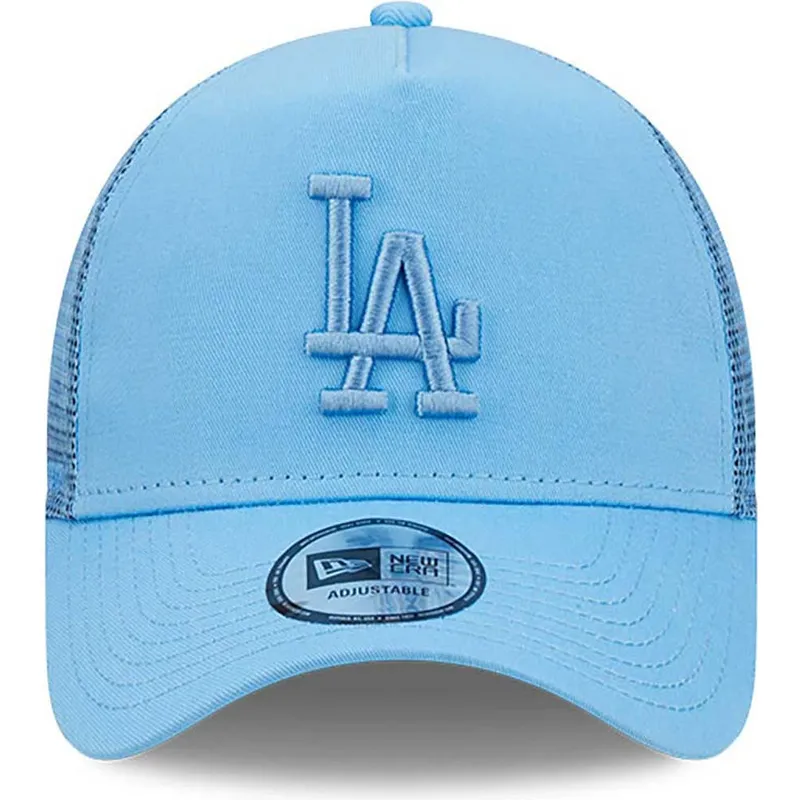 kapa-zaobljena-plava-snapback-a-frame-tonal-mesh-los-angeles-dodgers-mlb-new-era