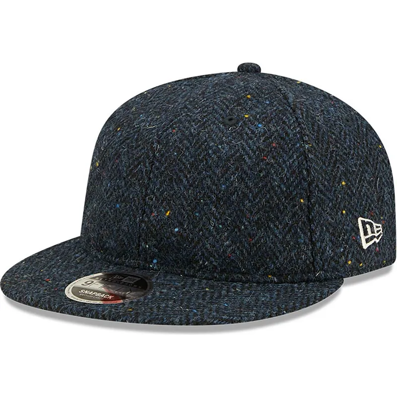 kapa-ravna-mornarsko-plava-podesiv-9fifty-tweed-new-era