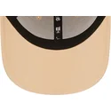 cap-zaobljena-beige-adjustable-strap-9forty-league-essential-new-york-yankees-mlb-new-era