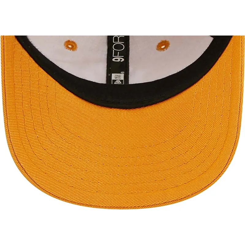 kapa-zaobljena-narancasta-podesiv-za-djecu-9forty-league-essential-new-york-yankees-mlb-new-era