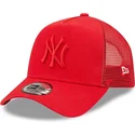 kapa-zaobljena-crvena-snapback-a-frame-tonal-mesh-new-york-yankees-mlb-new-era