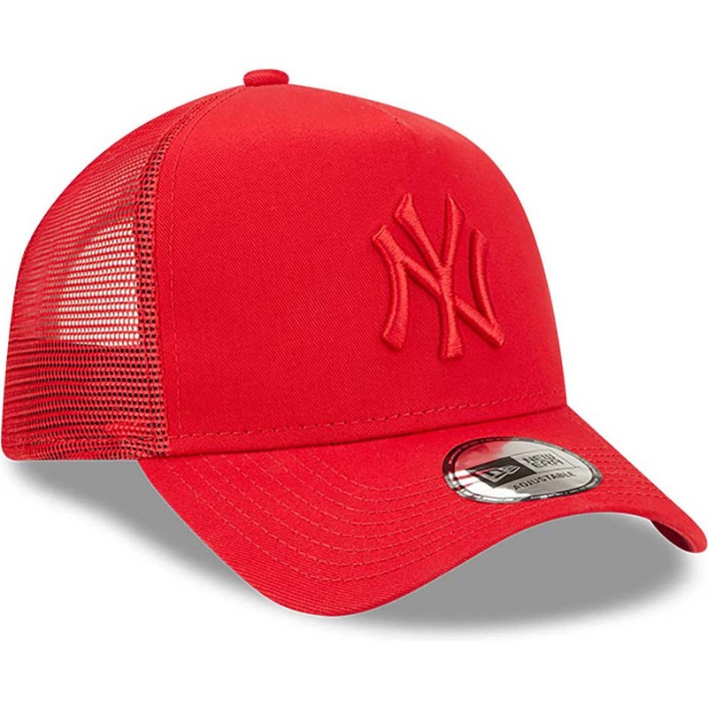 new-era-red-logo-a-frame-tonal-mesh-new-york-yankees-mlb-red-trucker-hat