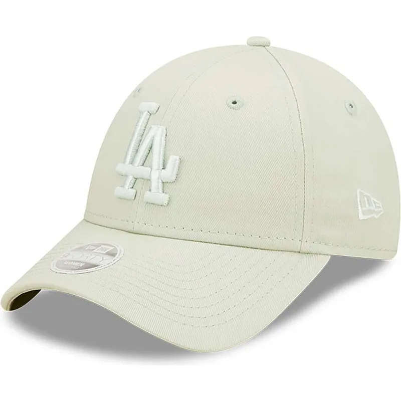 kapa-zaobljena-zelena-podesiv-9forty-league-essential-los-angeles-dodgers-mlb-new-era