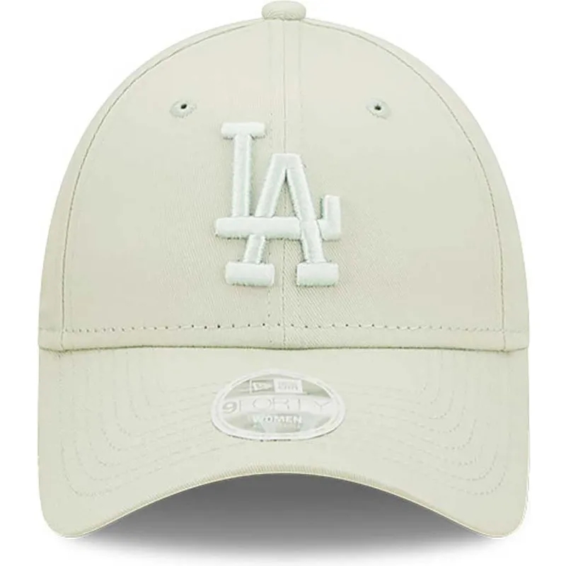 kapa-zaobljena-zelena-podesiv-9forty-league-essential-los-angeles-dodgers-mlb-new-era