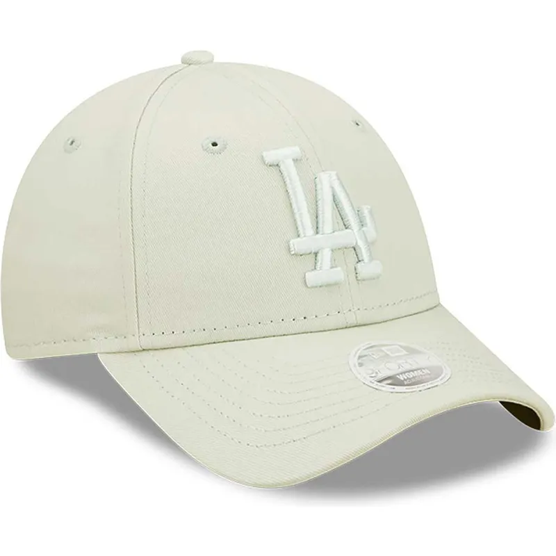 kapa-zaobljena-zelena-podesiv-9forty-league-essential-los-angeles-dodgers-mlb-new-era