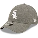 kapa-zaobljena-siva-podesiv-9forty-the-league-melton-chicago-white-sox-mlb-new-era