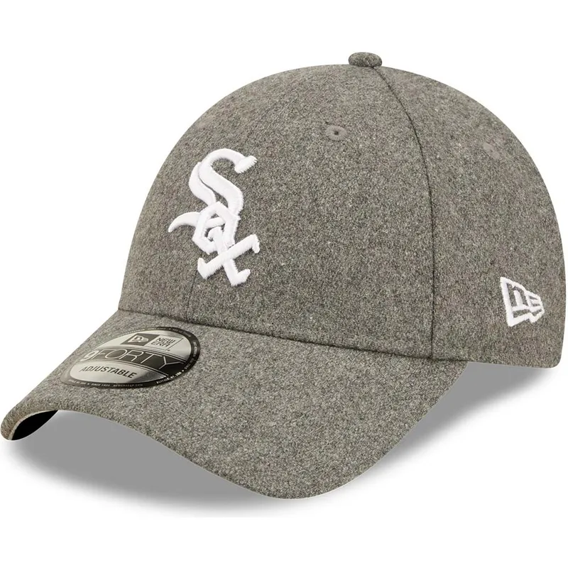 kapa-zaobljena-siva-podesiv-9forty-the-league-melton-chicago-white-sox-mlb-new-era kapa-zaobljena-siva-podesiv-9forty-the-league-melton-chicago-white-sox-mlb-new-era