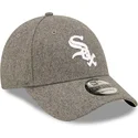 kapa-zaobljena-siva-podesiv-9forty-the-league-melton-chicago-white-sox-mlb-new-era