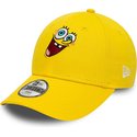 new-era-curved-brim-youth-9forty-spongebob-squarepants-yellow-adjustable-cap