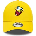 kapa-zaobljena-zuta-podesiv-za-djecu-9forty-spongebob-new-era