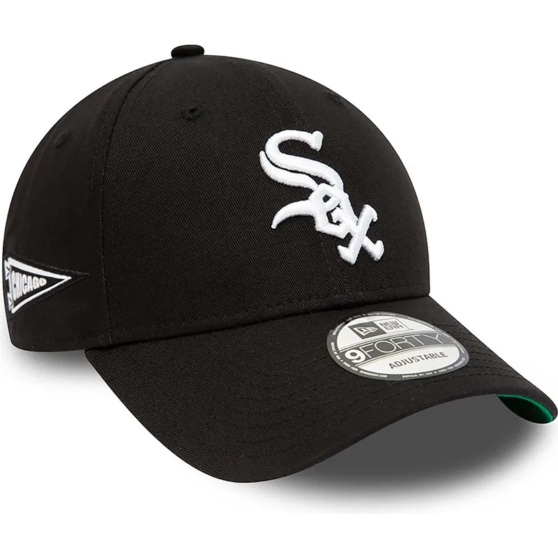 kapa-zaobljena-crna-podesiv-9forty-team-side-patch-chicago-white-sox-mlb-new-era kapa-zaobljena-crna-podesiv-9forty-team-side-patch-chicago-white-sox-mlb-new-era