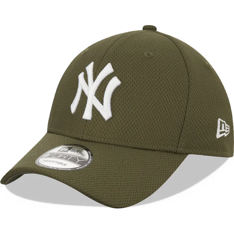 kapa-zaobljena-zelena-podesiv-9forty-diamond-era-new-york-yankees-mlb-new-era