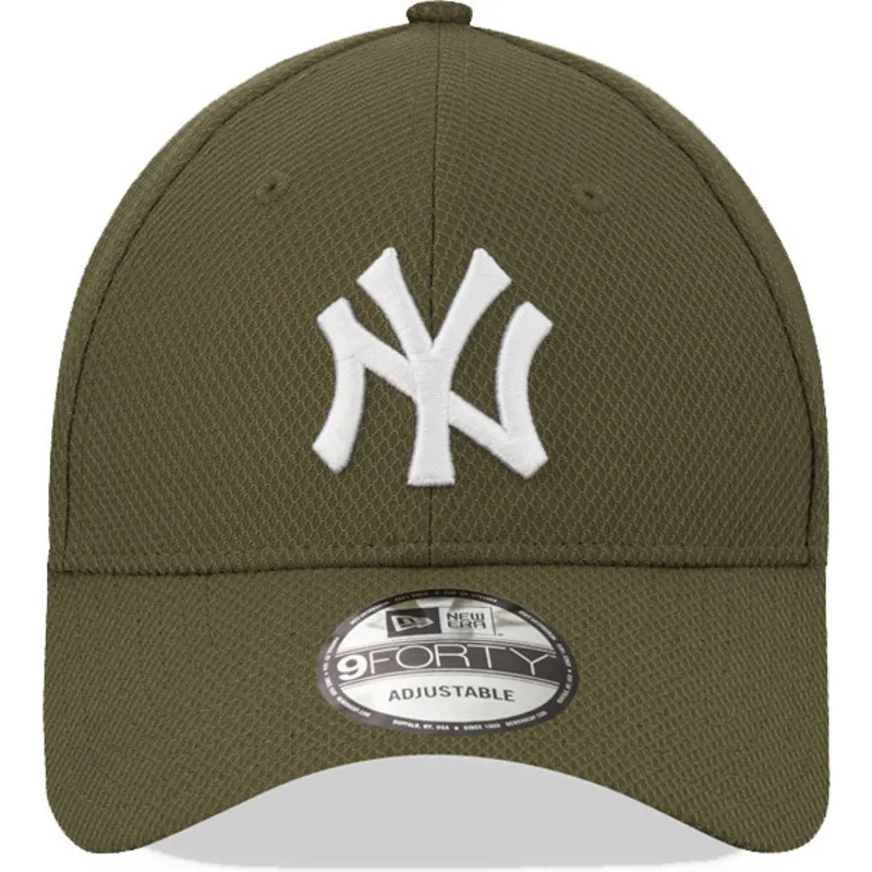 kapa-zaobljena-zelena-podesiv-9forty-diamond-era-new-york-yankees-mlb-new-era