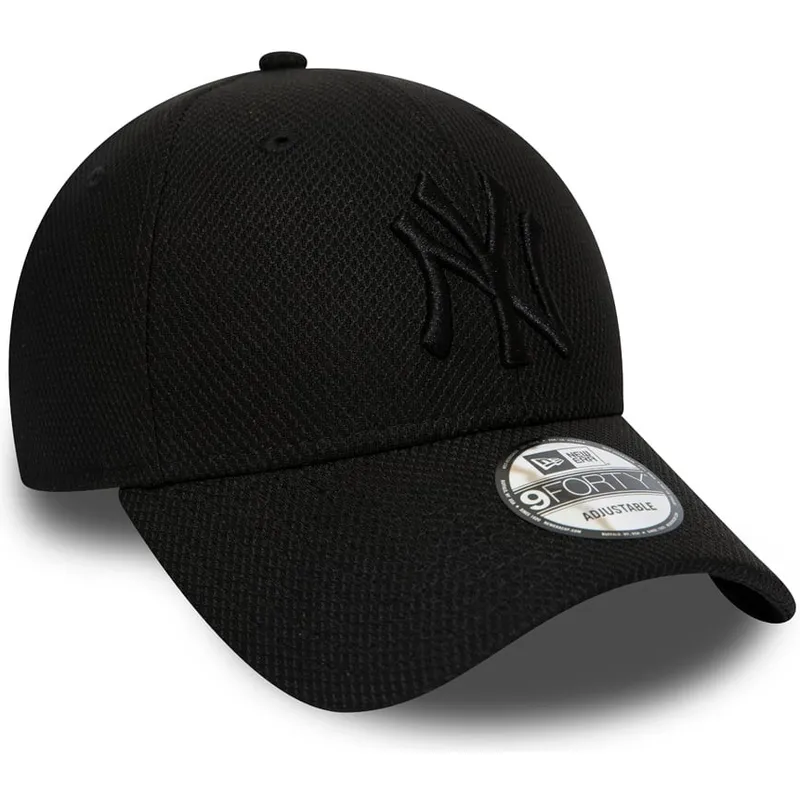 cap-zaobljena-black-adjustable-strap-9forty-diamond-era-new-york-yankees-mlb-new-era cap-zaobljena-black-adjustable-strap-9forty-diamond-era-new-york-yankees-mlb-new-era