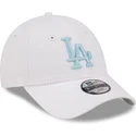 kapa-zaobljena-bijela-podesiv-za-djecu-9forty-league-essential-los-angeles-dodgers-mlb-new-era