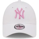 kapa-zaobljena-bijela-podesiv-za-djecu-rosa-9forty-league-essential-new-york-yankees-mlb-new-era
