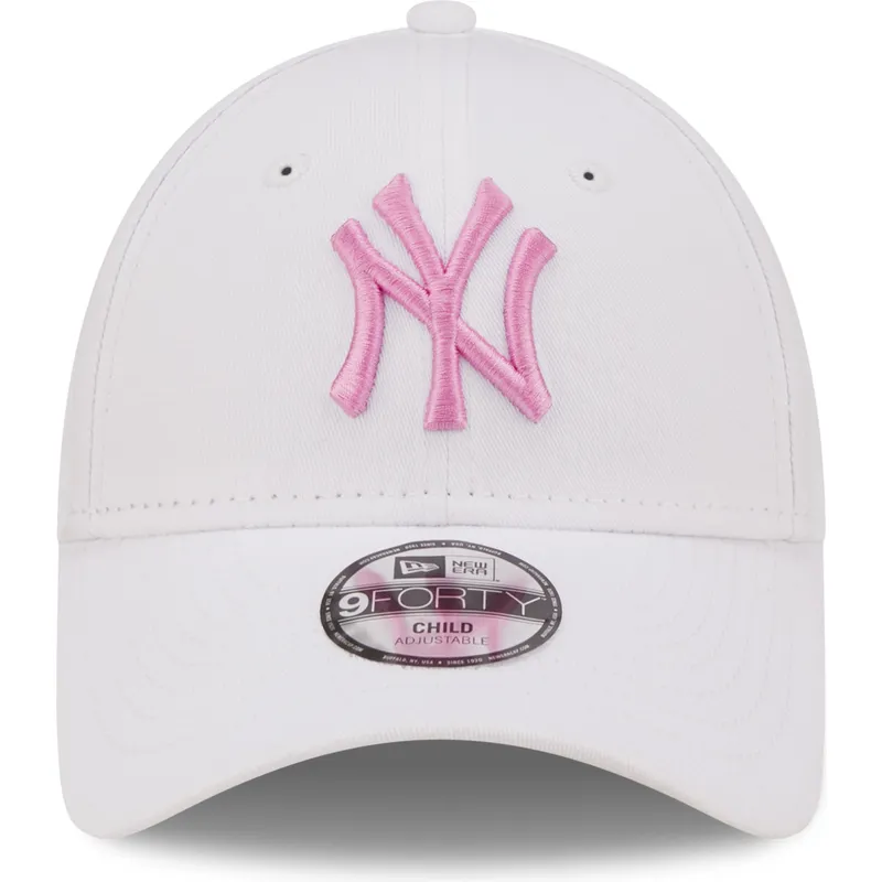 kapa-zaobljena-bijela-podesiv-za-djecu-rosa-9forty-league-essential-new-york-yankees-mlb-new-era kapa-zaobljena-bijela-podesiv-za-djecu-rosa-9forty-league-essential-new-york-yankees-mlb-new-era