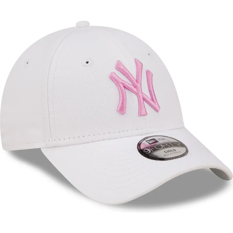 kapa-zaobljena-bijela-podesiv-za-djecu-rosa-9forty-league-essential-new-york-yankees-mlb-new-era kapa-zaobljena-bijela-podesiv-za-djecu-rosa-9forty-league-essential-new-york-yankees-mlb-new-era