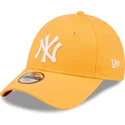 kapa-zaobljena-narancasta-podesiv-za-djecu-9forty-league-essential-new-york-yankees-mlb-new-era