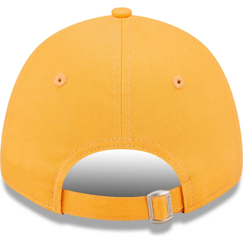 kapa-zaobljena-narancasta-podesiv-za-djecu-9forty-league-essential-new-york-yankees-mlb-new-era