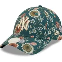 kapa-zaobljena-zelena-podesiv-9forty-all-over-print-floral-new-york-yankees-mlb-new-era