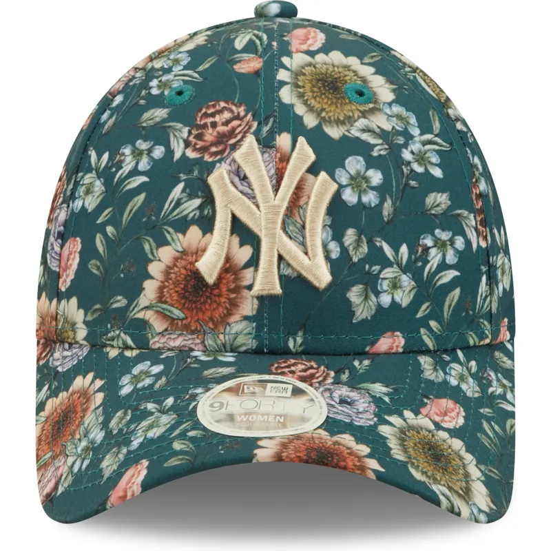 kapa-zaobljena-zelena-podesiv-9forty-all-over-print-floral-new-york-yankees-mlb-new-era