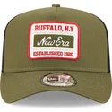 kapa-zaobljena-zelena-snapback-buffalo-new-york-a-frame-state-patch-new-era