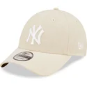 kapa-zaobljena-bez-podesiv-9forty-linen-new-york-yankees-mlb-new-era