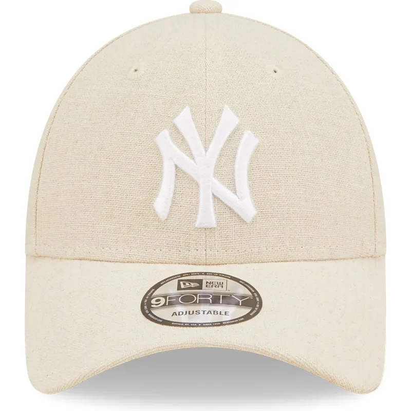 kapa-zaobljena-bez-podesiv-9forty-linen-new-york-yankees-mlb-new-era