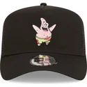 kapa-zaobljena-crna-snapback-a-frame-spongebob-i-patrick-zvijezda-new-era
