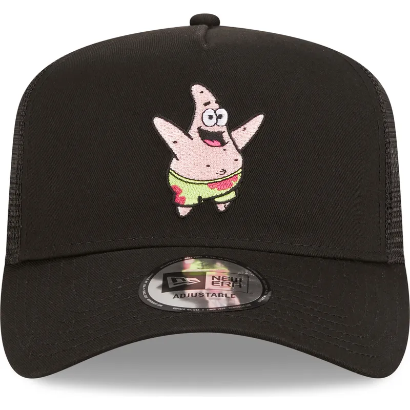 kapa-zaobljena-crna-snapback-a-frame-spongebob-i-patrick-zvijezda-new-era