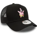 kapa-zaobljena-crna-snapback-a-frame-spongebob-i-patrick-zvijezda-new-era