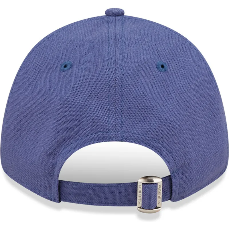 kapa-zaobljena-plava-podesiv-9forty-linen-new-york-yankees-mlb-new-era