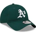 kapa-zaobljena-zelena-podesiv-9twenty-league-essential-oakland-athletics-mlb-new-era