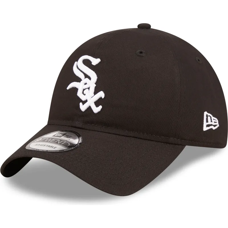 kapa-zaobljena-crna-podesiv-9twenty-league-essential-chicago-white-sox-mlb-new-era