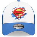 kapa-zaobljena-plava-snapback-za-djecu-a-frame-superman-dc-comics-new-era