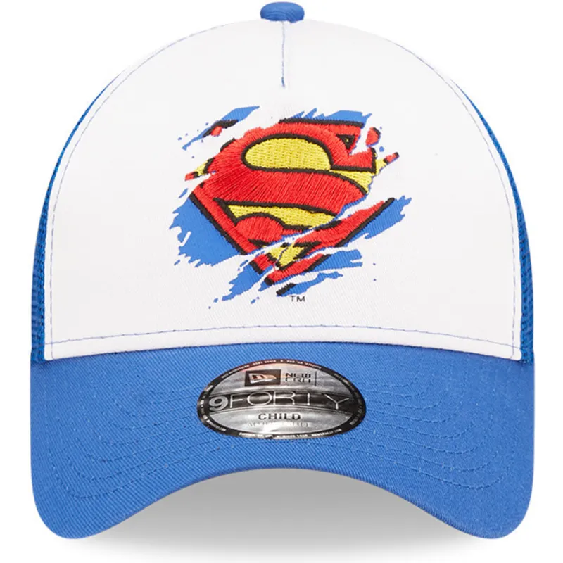 cap-zaobljena-blue-snapback-za-djecu-a-frame-superman-dc-comics-new-era cap-zaobljena-blue-snapback-za-djecu-a-frame-superman-dc-comics-new-era