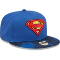kapa-ravna-plava-snapback-za-djecu-9fifty-superman-dc-comics-new-era