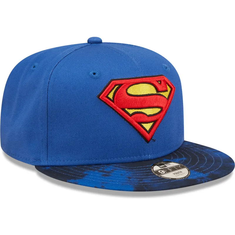 kapa-ravna-plava-snapback-za-djecu-9fifty-superman-dc-comics-new-era kapa-ravna-plava-snapback-za-djecu-9fifty-superman-dc-comics-new-era
