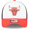 new-era-a-frame-team-colour-chicago-bulls-nba-white-black-and-red-trucker-hat
