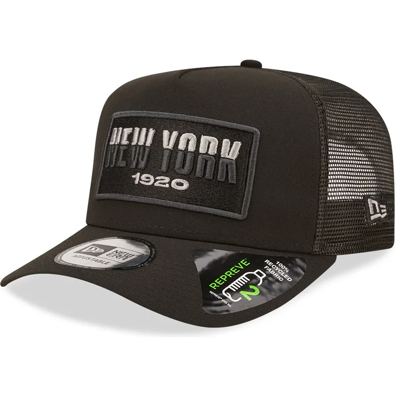 kapa-zaobljena-crna-snapback-new-york-a-frame-repreve-usa-state-new-era kapa-zaobljena-crna-snapback-new-york-a-frame-repreve-usa-state-new-era